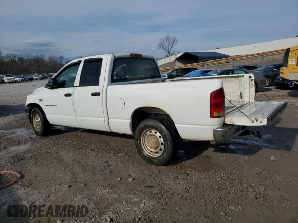 2006 Dodge Ram 2500 SLT with VIN 3D7KR28D56G286181, listed as a Copart auction lot 42049875 with 252,383 mi miles and Salvage Title. Bid and sale history available at carsss.com. Image 2.