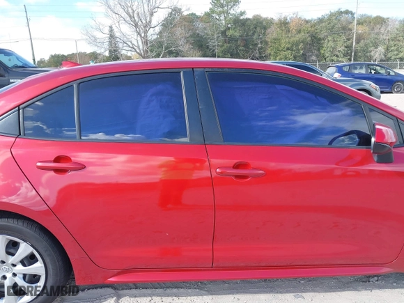 2020 Toyota Corolla LE with VIN JTDEPRAEXLJ108964, listed as a IAAI auction lot 41034199 with 135,483 mi miles. Bid and sale history available at carsss.com. Image 13.