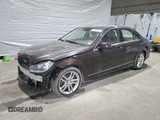 2012 Mercedes-Benz C 300 Sport with VIN WDDGF8BB3CR230244, listed as a Copart auction lot 47046855 with 112,648 mi miles and Salvage Title. Bid and sale history available at DreamBid. Image 1.