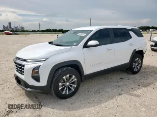 2025 Chevrolet Equinox FWD LT with VIN 3GNAXHEG5SL134486, listed as a Copart auction lot 64099145 with 7,013 mi miles and Salvage title. Bid and sale history available at DreamBid. Image 1.