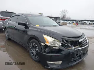2015 Nissan Altima 2.5 SL with VIN 1N4AL3AP6FN394212, listed as a IAAI auction lot 41549180 with 106,250 mi miles. Bid and sale history available at carsss.com. Image 1.