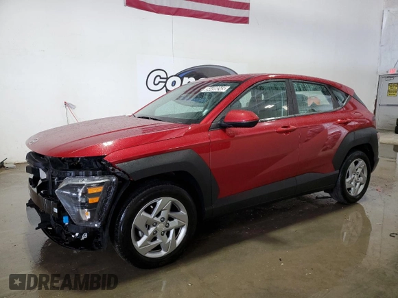 2024 Hyundai Kona SE with VIN KM8HA3AB5RU099935, listed as a Copart auction lot 54499245 with 27,291 mi miles and Clean Title. Bid and sale history available at carsss.com. Image 1.