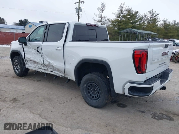 2021 GMC Sierra 1500 AT4 with VIN 1GTP9EED9MZ254983, listed as a IAAI auction lot 41617553 with 49,098 mi miles. Bid and sale history available at carsss.com. Image 3.
