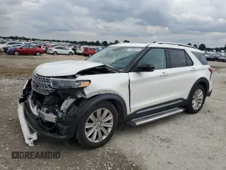 2020 Ford Explorer Limited with VIN 1FMSK8FH5LGB55939, listed as a Copart auction lot 58589535 with 58,512 mi miles and Salvage title. Bid and sale history available at DreamBid. Image 1.