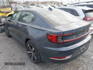 2022 Polestar 2 with VIN LPSED3KA6NL076273, listed as a IAAI auction lot 41707712 with 24,472 mi miles. Bid and sale history available at carsss.com. Image 3.