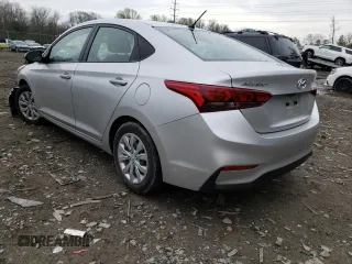 2019 Hyundai Accent SE with VIN 3KPC24A3XKE065374, listed as a Copart auction lot 59446053 with 50,555 mi miles. Bid and sale history available at carsss.com. Image 3.