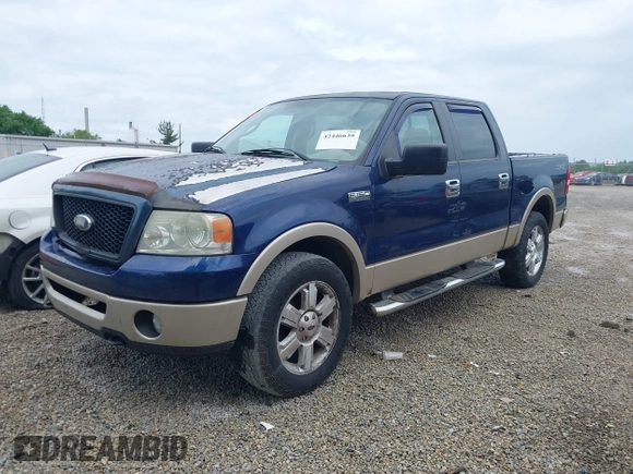 2007 Ford F-150 XLT with VIN 1FTPW14V77KA96040, listed as a IAAI auction lot 42446639 with 183,754 mi miles and . Bid and sale history available at DreamBid. Image 2.