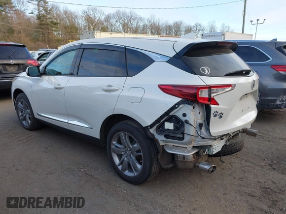 2019 Acura RDX w/Advance Pkg with VIN 5J8TC2H77KL002039, listed as a IAAI auction lot 41275764 with 45,129 mi miles. Bid and sale history available at carsss.com. Image 3.