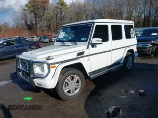 2015 Mercedes-Benz G-Class G 550 with VIN WDCYC3HFXFX241188, listed as a IAAI auction lot 41176414 with 36,000 mi miles. Bid and sale history available at carsss.com. Image 2.