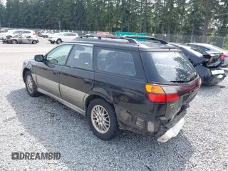 2001 Subaru Legacy Outback L.L. Bean with VIN 4S3BH806X17628788, listed as a IAAI auction lot 42587228 with 294,958 mi miles and . Bid and sale history available at DreamBid. Image 3.