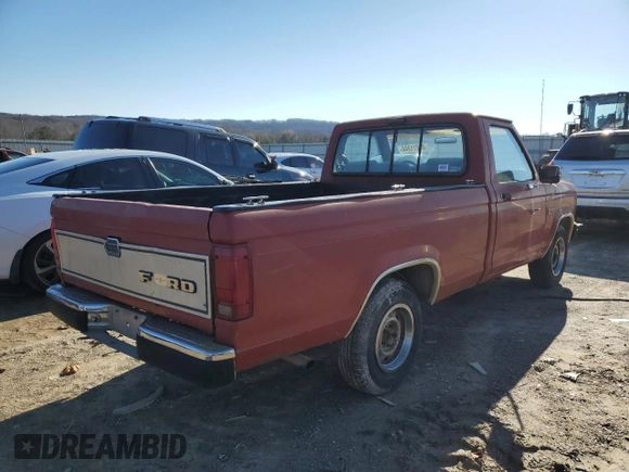 1987 Ford Ranger with VIN 1FTBR10T0HUC45240, listed as a Copart auction lot 84211344 with 78,766 mi miles and Clean Title. Bid and sale history available at DreamBid. Image 3.