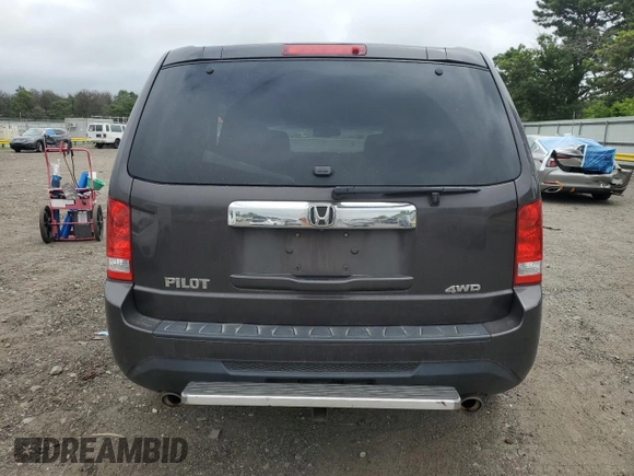 2012 Honda Pilot EX-L with VIN 5FNYF4H71CB005627, listed as a Copart auction lot 64117825 with 145,957 mi miles and Salvage title. Bid and sale history available at DreamBid. Image 6.