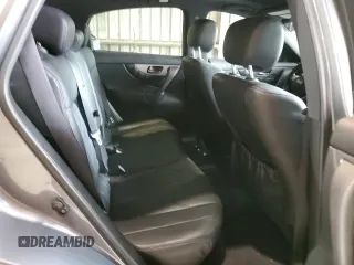2017 Infiniti QX70 with VIN JN8CS1MU0HM141332, listed as a Copart auction lot 37035124 with 110,791 mi miles and Salvage title. Bid and sale history available at DreamBid. Image 11.