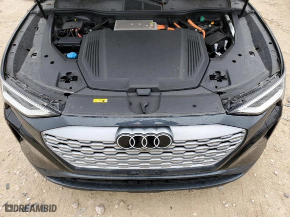 2024 Audi Q8 e-tron Premium Plus with VIN WA15AAGE4RB019575, listed as a Copart auction lot 43020625 with NaN miles and Salvage Title. Bid and sale history available at carsss.com. Image 12.