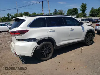 2019 Toyota Highlander SE with VIN 5TDJZRFH8KS604858, listed as a Copart auction lot 69157044 with 119,902 mi miles and Salvage title. Bid and sale history available at DreamBid. Image 3.