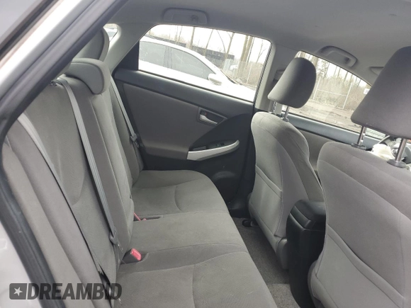 2012 Toyota Prius One with VIN JTDKN3DU6C5444631, listed as a Copart auction lot 52697135 with 179,445 mi miles and Salvage Title. Bid and sale history available at carsss.com. Image 10.