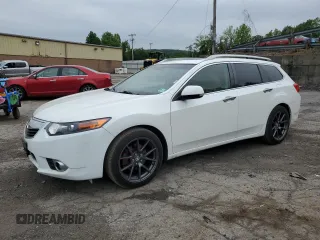 2012 Acura TSX with VIN JH4CW2H50CC004378, listed as a Copart auction lot 58145915 with 178,015 mi miles and Salvage title. Bid and sale history available at DreamBid. Image 1.