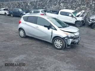 2015 Nissan Note S z VIN 3N1CE2CPXFL375170, wystawiony jako IAAI lot #42430996 z przebiegiem 131 672 mil mil oraz . Historia ofert i sprzedaży dostępna na DreamBid. Obrazek 1.