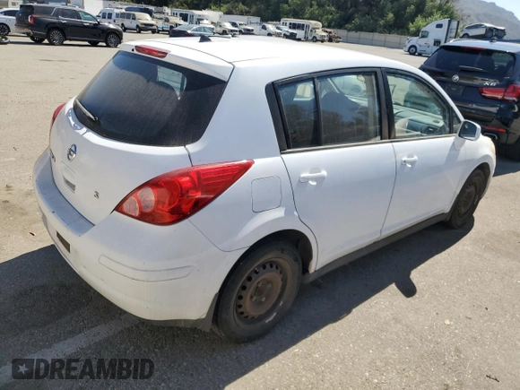 2007 Nissan Versa 1.8 S with VIN 3N1BC13E57L439319, listed as a Copart auction lot 72720894 with 103,738 mi miles and Salvage Title. Bid and sale history available at carsss.com. Image 3.