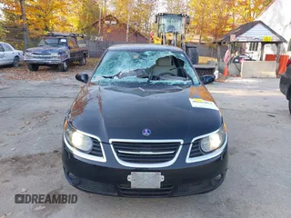 2008 Saab 9-5 with VIN YS3ED49G583500790, listed as a IAAI auction lot 40663864 with 125,363 mi miles. Bid and sale history available at carsss.com. Image 13.