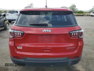 2017 Jeep Compass Sport с VIN 3C4NJCAB6HT659753, выставлен на аукционе Copart как лот 56178755 с пробегом 81 619 миль миль и Списание • Salvage title. История ставок и продаж доступна на DreamBid. Изображение 6.