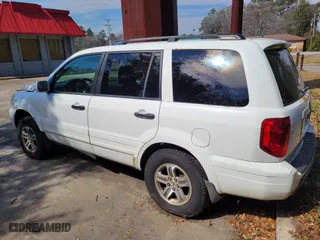 2004 Honda Pilot EX with VIN 2HKYF18404H549771, listed as a IAAI auction lot 41710359 with 1 mi miles. Bid and sale history available at carsss.com. Image 4.