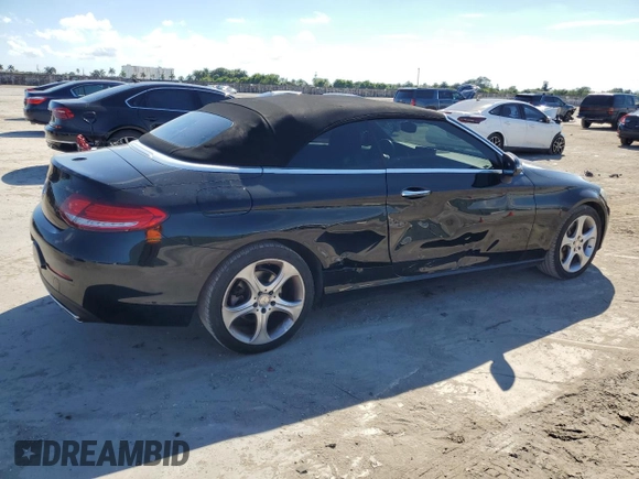 2017 Mercedes-Benz C 300 with VIN WDDWK4JB4HF501354, listed as a Copart auction lot 47032845 with 103,566 mi miles and Clean Title. Bid and sale history available at DreamBid. Image 3.