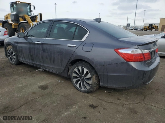 2014 Honda Accord Hybrid with VIN 1HGCR6F31EA003788, listed as a Copart auction lot 45807665 with 179,288 mi miles and Salvage Title. Bid and sale history available at carsss.com. Image 2.