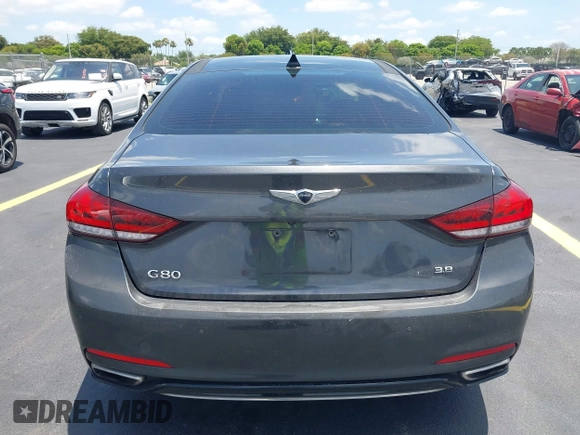 2018 Genesis G80 3.8L с VIN KMHGN4JE6JU269143, выставлен на аукционе IAAI как лот 42219466 с пробегом 119 007 миль миль и . История ставок и продаж доступна на DreamBid. Изображение 17.
