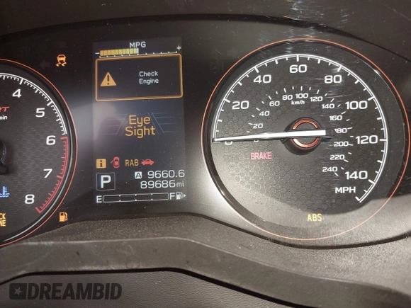 2019 Subaru Forester Special Sports with VIN JF2SKAKC8KH466295, listed as a IAAI auction lot 42321326 with 89,686 mi miles and . Bid and sale history available at DreamBid. Image 16.