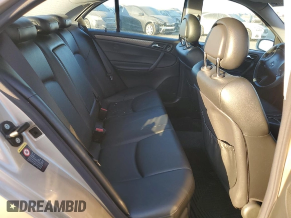 2004 Mercedes-Benz C 230 Kompressor with VIN WDBRF40J14F485417, listed as a Copart auction lot 43089575 with 53,918 mi miles and Salvage Title. Bid and sale history available at DreamBid. Image 10.
