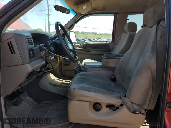 2002 Ford Super Duty F-250 XL with VIN 1FTNX21F92EB05853, listed as a Copart auction lot 71484314 with 0 mi miles and Salvage Title. Bid and sale history available at carsss.com. Image 7.