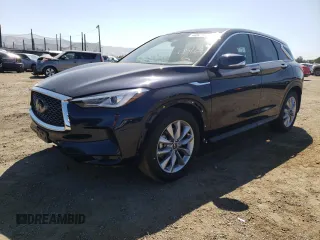 2020 Infiniti QX50 LUXE with VIN 3PCAJ5M36LF111628, listed as a Copart auction lot 44840512 with 3,429 mi miles. Bid and sale history available at carsss.com. Image 2.