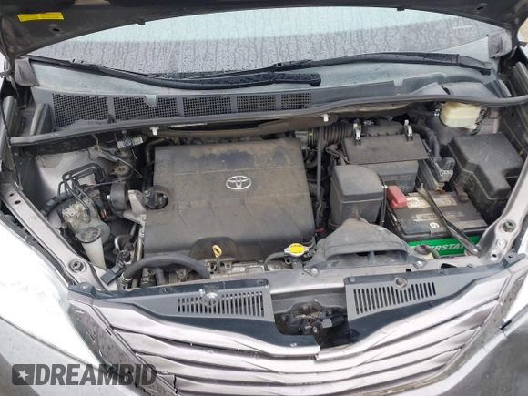 2016 Toyota Sienna LE AAS with VIN 5TDKK3DC2GS714907, listed as a IAAI auction lot 41679920 with 130,321 mi miles. Bid and sale history available at carsss.com. Image 10.