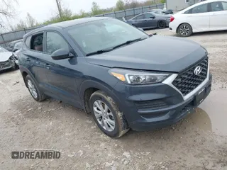 2019 Hyundai Tucson SE with VIN KM8J2CA47KU993439, listed as a IAAI auction lot 42021356 with 90,164 mi miles. Bid and sale history available at carsss.com. Image 1.