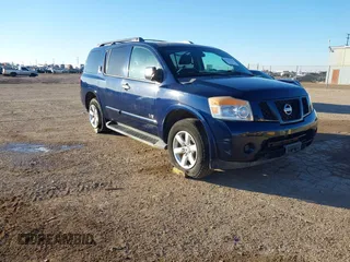 2008 Nissan Armada SE z VIN 5N1AA08DX8N610748, wystawiony jako IAAI lot #41416621 z przebiegiem 211 676 mil mil oraz . Historia ofert i sprzedaży dostępna na DreamBid. Obrazek 1.