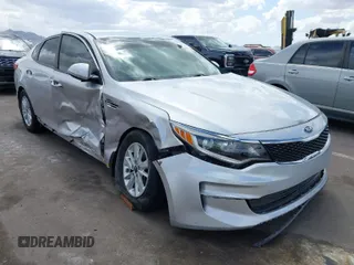 2016 Kia Optima LX z VIN KNAGT4L34G5111504, wystawiony jako IAAI lot #41955031 z przebiegiem 80 727 mil mil oraz . Historia ofert i sprzedaży dostępna na DreamBid. Obrazek 1.