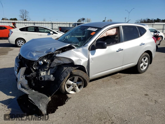 2010 Nissan Rogue S with VIN JN8AS5MT1AW020924, listed as a Copart auction lot 48621575 with 135,060 mi miles and Salvage Title. Bid and sale history available at DreamBid. Image 1.