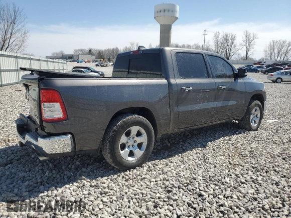 2020 Ram 1500 Big Horn with VIN 1C6SRFFT2LN392027, listed as a Copart auction lot 52883145 with 80,669 mi miles and Clean Title. Bid and sale history available at carsss.com. Image 3.