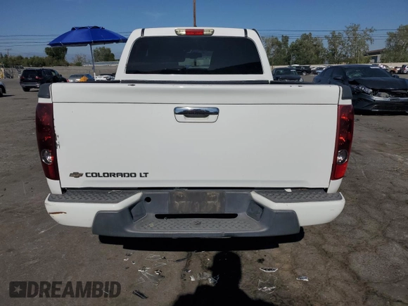 2012 Chevrolet Colorado LT w/1LT with VIN 1GCDSCFE1C8118306, listed as a Copart auction lot 52912165 with 56,478 mi miles and Salvage Title. Bid and sale history available at carsss.com. Image 6.