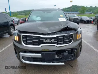 2024 Kia Telluride SX Prestige X-Pro with VIN 5XYP5DGCXRG530586, listed as a IAAI auction lot 42225560 with 7,880 mi miles and . Bid and sale history available at DreamBid. Image 12.