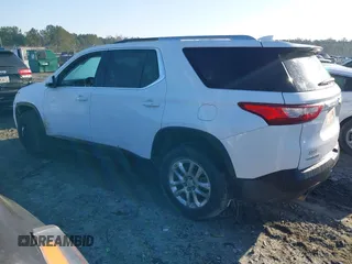 2018 Chevrolet Traverse LT Cloth with VIN 1GNERGKW5JJ206200, listed as a IAAI auction lot 41774993 with 142,587 mi miles. Bid and sale history available at carsss.com. Image 3.