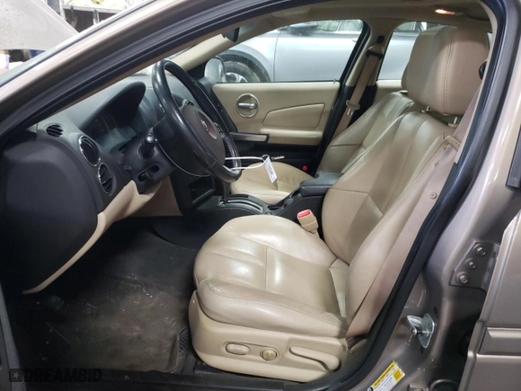 2007 Pontiac Grand Prix GT with VIN 2G2WR554671160525, listed as a Copart auction lot 47167555 with 126,768 mi miles and Salvage Title. Bid and sale history available at carsss.com. Image 7.