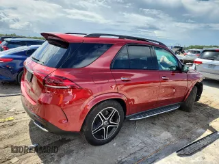 2021 Mercedes-Benz GLE 350 with VIN 4JGFB4KB6MA444697, listed as a Copart auction lot 63229195 with 58,566 mi miles and Non repairable. Bid and sale history available at DreamBid. Image 3.