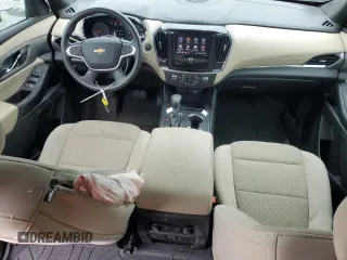 2022 Chevrolet Traverse LS with VIN 1GNERFKW7NJ137154, listed as a Copart auction lot 53949025 with 60,404 mi miles and Salvage title. Bid and sale history available at DreamBid. Image 8.