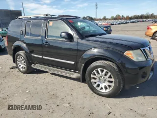 2010 Nissan Pathfinder LE with VIN 5N1AR1NB9AC619704, listed as a Copart auction lot 78833414 with 132,664 mi miles and Salvage title. Bid and sale history available at DreamBid. Image 4.