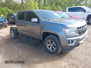 2019 Chevrolet Colorado 4WD Z71 with VIN 1GCGTDENXK1292612, listed as a IAAI auction lot 42137409 with 64,435 mi miles and . Bid and sale history available at DreamBid. Image 1.