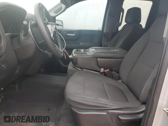 2020 Chevrolet Silverado 1500 Custom with VIN 1GCRWBEH2LZ368275, listed as a Copart auction lot 83323574 with 58,559 mi miles and Salvage Title. Bid and sale history available at carsss.com. Image 7.