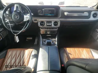 2020 Mercedes-Benz G 550 with VIN W1NYC6BJ1LX348980, listed as a Copart auction lot 66028584 with 95,038 mi miles and Salvage Title. Bid and sale history available at DreamBid. Image 8.