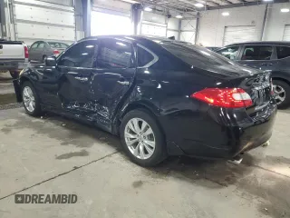 2011 Infiniti M37 with VIN JN1BY1AR1BM371915, listed as a Copart auction lot 48569425 with 162,303 mi miles and Salvage Title. Bid and sale history available at carsss.com. Image 2.